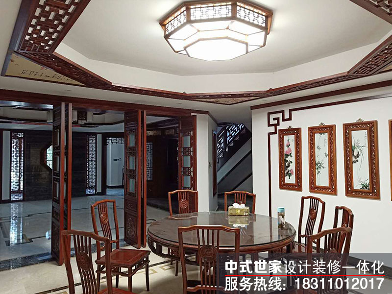 东丽中式家装柱子到底如何设计,家庭装修中式里要注意哪些问题